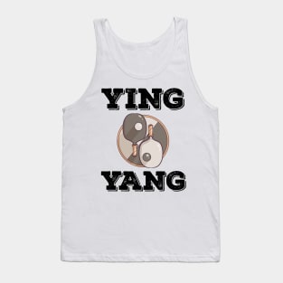 Ping Pong Table Tennis Tabletennis PingPong Yin Yang Ying Tank Top